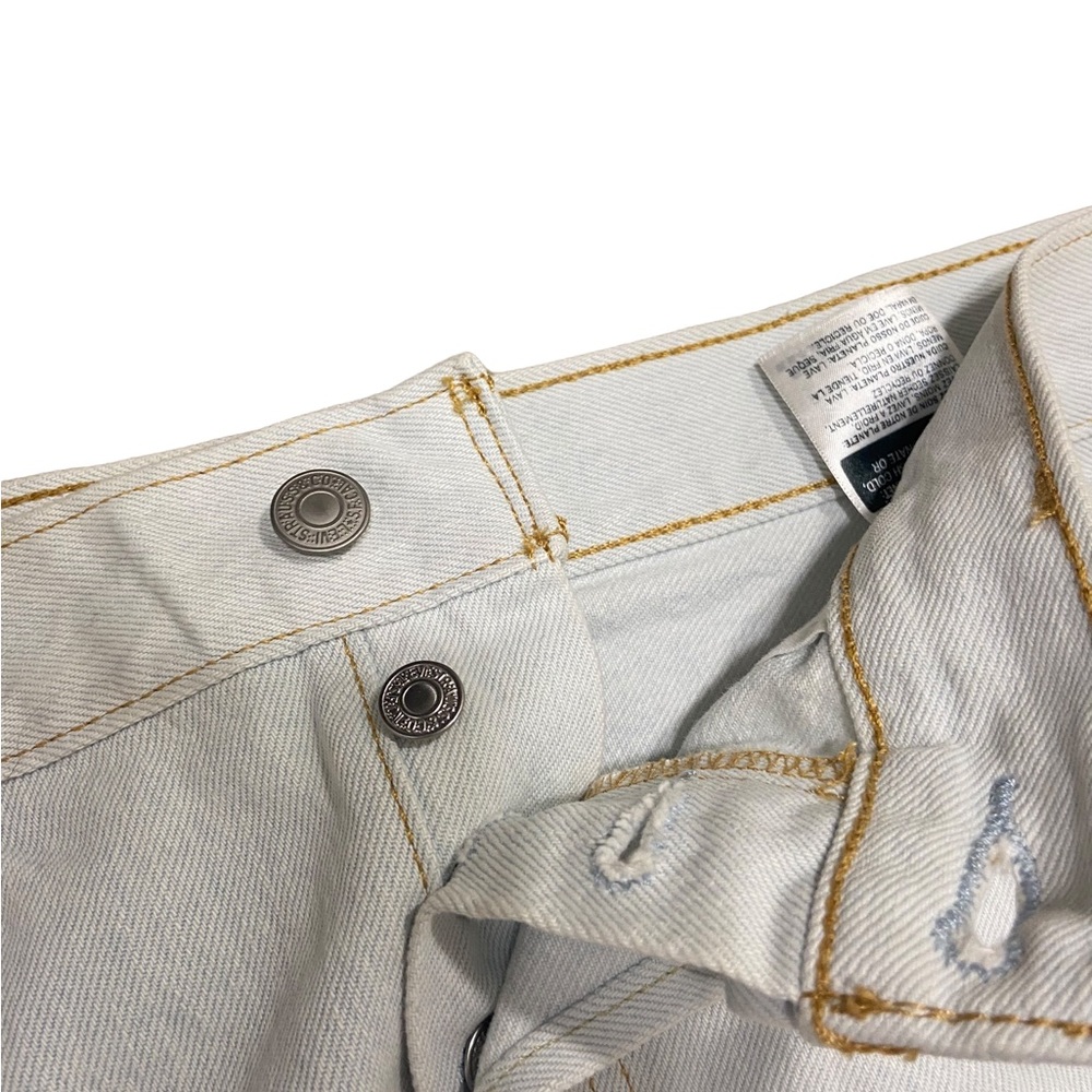 Levi's Premium Denim High Rise Patchwork Deconstr… - image 5